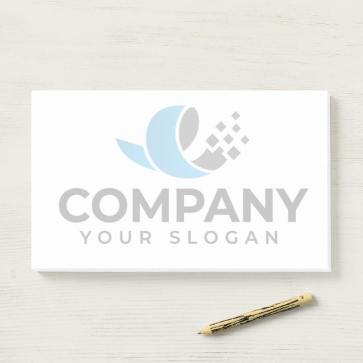 Werbeaktion für kundenspezifische Unternehmen Post-it Klebezettel (Auf Schreibtisch)