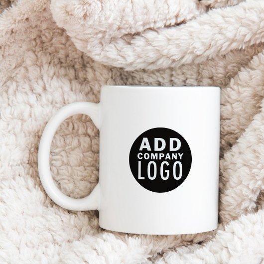 Werbeaktion für Logos Personalisiert hinzufügen Kaffeetasse