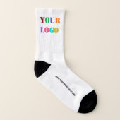 Werbeaktion für Logos und Textsocken Socken (Rechts - Außen)