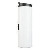Werbeaktion für Minimalistische Firmenlogos Thermosbecher (Nach rechts gedreht)