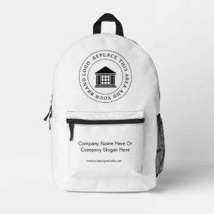 Werbeaktion für Minimalistisches, einfaches Firmen Bedruckter Rucksack