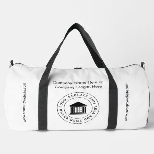 Werbeaktion für Minimalistisches, einfaches Firmen Duffle Bag