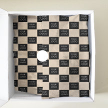 Werbeaktion für moderne Firmenlogo Beige