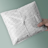 Werbeaktion für moderne Firmenlogo Seidenpapier