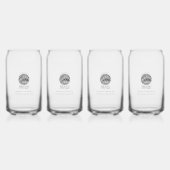 Werbeaktion für moderne Logo-Unternehmen Dosenglas (Hinten)