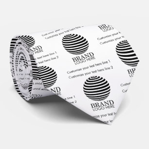 Werbeaktion für moderne Logo-Unternehmen Krawatte