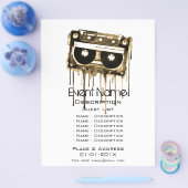 Werbeaktion für musikalische Veranstaltungen Flyer (Einzeln)