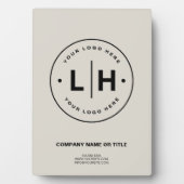 Werbeaktion für personalisierte Firmenlogos Fotoplatte (Vorderseite)