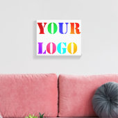 Werbeaktion für Personalisierte Logos Leinwanddruck (Insitu (Wohnzimmer))