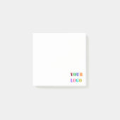 Werbeaktion für Personalisierte Logos Post-it Klebezettel (Vorderseite)