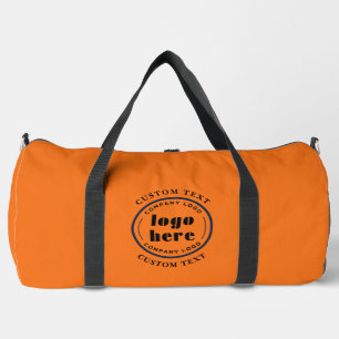 Werbeaktion für Pumpkin Orange Firmenlogo Duffle Bag
