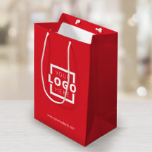 Werbeaktion für Red Shopping-Logos für kundenspezi