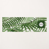 Werbeaktion für tropische Palmen Yogamatte (Vorderseite (Horizontal))