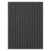 Werbeaktion für Unternehmen mit schwarzen Logos Tischdecke (Vorderseite)