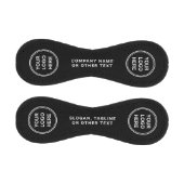 Werbeaktion für Unternehmenssymbole schwarz Baseball (Paneele)