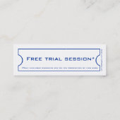 Werbeaktion-Geschäftskarte des persönlichen Mini Visitenkarte (Rückseite)