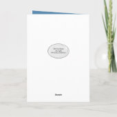 Werbeaktion Herzlichen Glückwunsch Lady in Sky Karte (Rückseite)