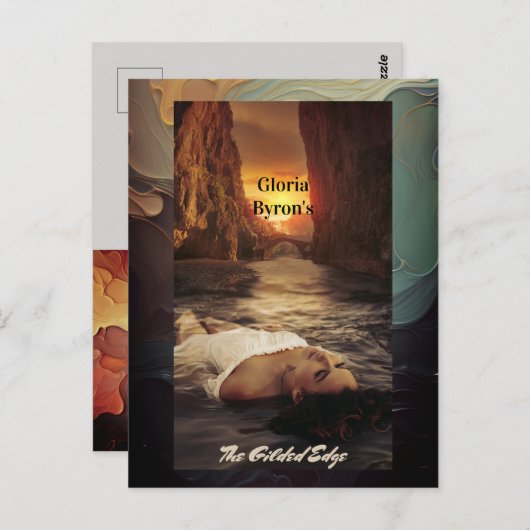 Werbeaktion-Material des Autors - Anstrich-Lesezei Postkarte (Vorne/Hinten)