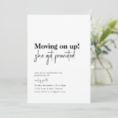 Werbeaktion Party laden Einladung (Stehend Vorderseite)