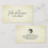 Werbeaktion-Planer für Veranstaltungen Visitenkarte (Vorne/Hinten)