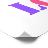 Werbeaktion-Poster für Ihr Firmenlogo Poster (Ecke)