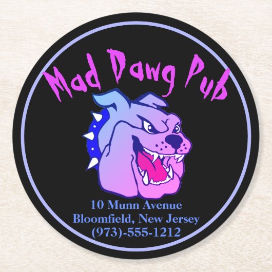 Werbeaktion Runder Pappuntersetzer (Vorderseite)