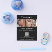 Werbeaktion Schönheitshaar Nail Makeup Black Flyer (Einzeln)