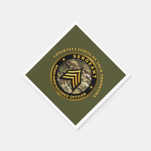 Werbeaktion SGT Serviette (Ecke)