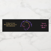 Werbeaktion Wasserflaschenetikett (Einzelnes Label)