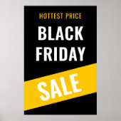 Werbeaktionen für Black Friday Sale Business Disco Poster (Vorne)