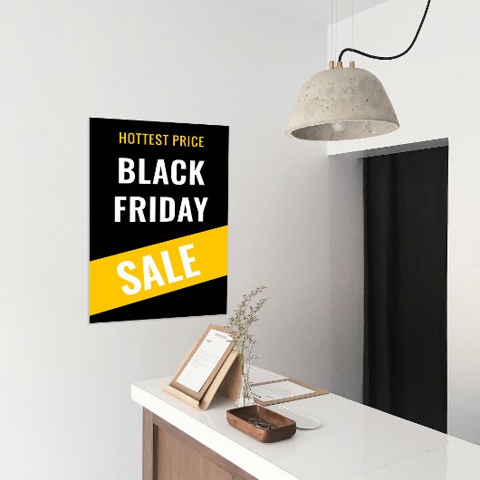 Werbeaktionen für Black Friday Sale Business Disco Poster