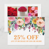 Werbeaktionen für farbiges Marketing Postkarte (Vorne/Hinten)