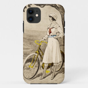 Werbeanzeige für Damenfahrräder aus den 1920er Jah Case-Mate iPhone Hülle