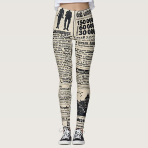 Werbeanzeigen für antike deutsche Zeitungen 1917 Leggings