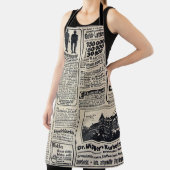 Werbeanzeigen für antike deutsche Zeitungen 1917 Schürze (InSitu)