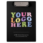 Werbeartikel auf keinen Fall, Logoklammer hinzufüg Klemmbrett (Vorderseite)