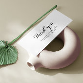 Werbeartikel danken Ihnen Schwarz und Weiß