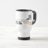 Werbeartikel für PUPs-Logos mit Tabby Cat Reisebecher (VorderseiteRechts)