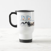 Werbeartikel für PUPs-Logos mit Tabby Cat Reisebecher (Links)