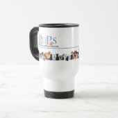 Werbeartikel für PUPs-Logos Reisebecher (Vorderseite Links)