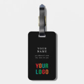 Werbeartikel: kein Minimum, Logo Gepäckanhänger (Rückseite vertikal)