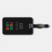 Werbeartikel: kein Minimum, Logo Gepäckanhänger (Rückseite horizontal)