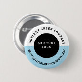 Werbeartikel mit individuellem Firmenlogo Button (Vorne & Hinten)