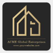 Werbeartikel Moderner Aufkleber für das Real Anwes (Vorderseite)