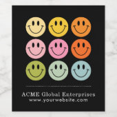 Werbeartikel: Schaltfläche "Logo hinzufügen" wird  Weinetikett (Einzelnes Label)