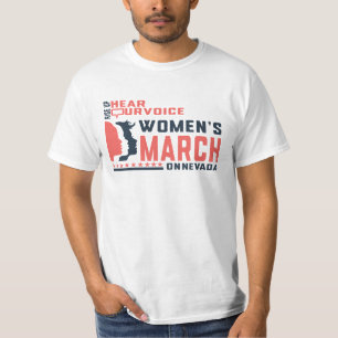 Werbeartikel zu den Rechten der Frau in Nevada T-Shirt