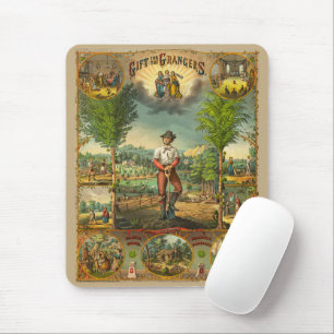 Werbeaufdruck Für Grange-Mitglieder Mousepad