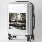 Werbeaufkleber für Wildtiere Aufkleber (Koffer)