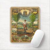 Werbeausdruck für Grange-Mitglieder Mousepad (Mit Mouse)