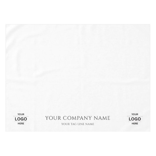 Werbeausstellung für Unternehmen mit individuellem Tischdecke (Vorderseite (Horizontal))